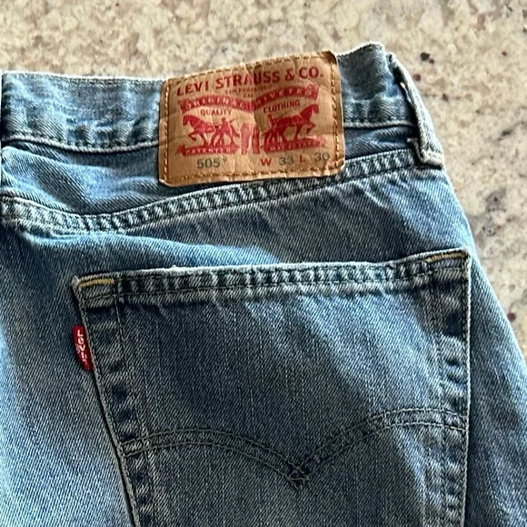 Levi’s men’s 505 jeans - Picture 8 of 9
